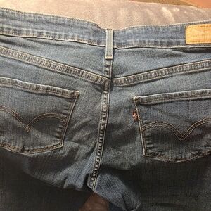 Levi's Women's Blue Jeans Capri